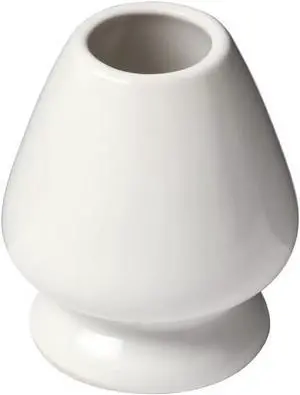 BlendWell Ceramic Matcha Whisk Stand, White Holder for Bamboo Chasen, Protects Shape and Extends Whisk Life BlendWell Ceramic Matcha Whisk Stand, White Holder for Bamboo Chasen, Protects Shape and Extends Whisk Life