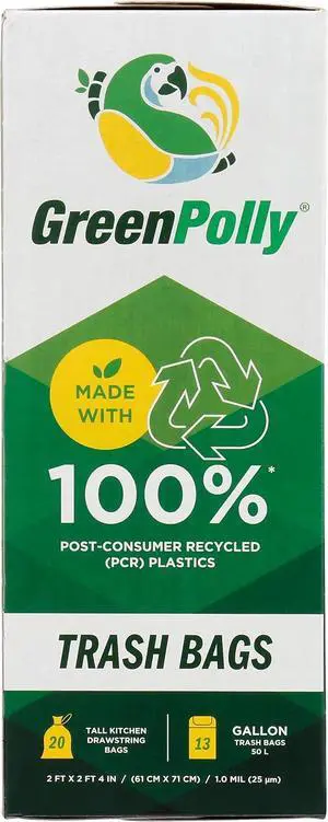 Tall Kitchen Trash Bags, 20 Count Tall Kitchen Trash Bags, 20 Count