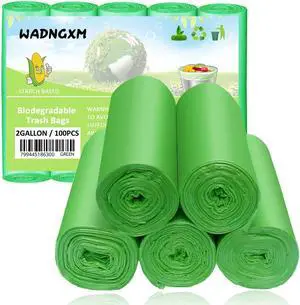 2 Gallon Compostable Trash Bags 100 Count 2 Gallon Compostable Trash Bags 100 Count