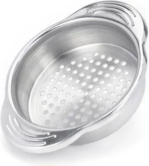 Tuna Strainer Press, Tuna Can Strainer Food-Grade Stainless Steel Canning Colander for Regular-Size and Wide-Necked Tunas 1-Pack Tuna Strainer Press, Tuna Can Strainer Food-Grade Stainless Steel Canning Colander for Regular-Size and Wide-Necked Tunas 1-Pack