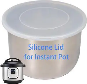 Silicone Lid for Instant Pot 6 QT & 5 QT, 9.8IN Premium Pot Cover for Instapot 5 & 6 Quart Inner Pot, Reusable Silicone Lids for Bowl and Food Cover, Lid Accessories for Instant Pot Silicone Lid for Instant Pot 6 QT & 5 QT, 9.8IN Premium Pot Cover for Instapot 5 & 6 Quart Inner Pot, Reusable Silicone Lids for Bowl and Food Cover, Lid Accessories for Instant Pot