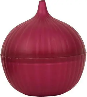 Servette Home Food Keeper Storage Container with Lid, Food Saver for Fresh Avocados, Red Onions, and Garlic, BPA Free (Red Onion) Servette Home Food Keeper Storage Container with Lid, Food Saver for Fresh Avocados, Red Onions, and Garlic, BPA Free (Red Onion)