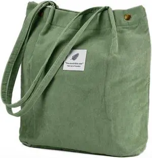 Corduroy Tote Bag Cute Tote Bags for Women Shoulder Bag with Inner Pocket for Work Beach Travel and Shopping Grocery Corduroy Tote Bag Cute Tote Bags for Women Shoulder Bag with Inner Pocket for Work Beach Travel and Shopping Grocery