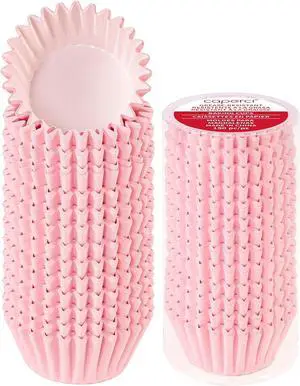 Caperci Heavy Duty Pink Cupcake Liners Standard Muffin Baking Cups 150pcs Caperci Heavy Duty Pink Cupcake Liners Standard Muffin Baking Cups 150pcs