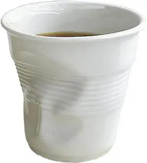 Creative Pleated Coffee Mug,Italian & French Cups, Irregular Ceramic Cup (Folds) Creative Pleated Coffee Mug,Italian & French Cups, Irregular Ceramic Cup (Folds)