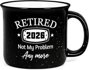 Maustic Retirement Gift for Woman Men, Retirement Gifts for Men Women, Coworker, Friend, Teacher, Retired 2026 Not My Problem Anymore Retired Mug, 15 Oz Maustic Retirement Gift for Woman Men, Retirement Gifts for Men Women, Coworker, Friend, Teacher, Retired 2026 Not My Problem Anymore Retired Mug, 15 Oz