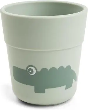 Done by Deer Foodie Mini Mug Croco Green Baby Drinking Cup 135 ml Toddler-Friendly BPA-Free Microwave & Dishwasher Safe Done by Deer Foodie Mini Mug Croco Green Baby Drinking Cup 135 ml Toddler-Friendly BPA-Free Microwave & Dishwasher Safe