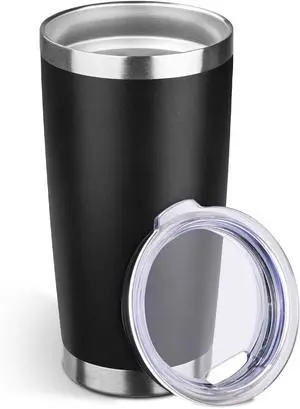 StarSpeed 20oz Stainless Steel Travel Coffee Tumbler,Black StarSpeed 20oz Stainless Steel Travel Coffee Tumbler,Black