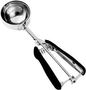 HOMURE H Cookie Scoop 8 Tablespoon, 4 oz Ice Cream Scoop with Trigger HOMURE H Cookie Scoop 8 Tablespoon, 4 oz Ice Cream Scoop with Trigger