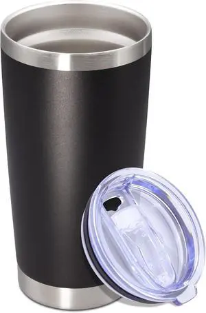 20 oz Tumbler Insulated Tumblers Stainless Steel Coffee Mug,Black 1PCS 20 oz Tumbler Insulated Tumblers Stainless Steel Coffee Mug,Black 1PCS