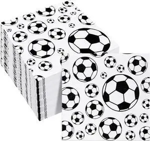Hotop 50 Pcs Neon Napkins Glow in Dark Rainbow Soccer Napkins Birthday Disposable Paper Party Decorations Supplies(Soccer) Hotop 50 Pcs Neon Napkins Glow in Dark Rainbow Soccer Napkins Birthday Disposable Paper Party Decorations Supplies(Soccer)
