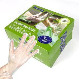 TPE Gloves, Disposable Elastic Gloves for Food Handling, Cleaning, Beauty Care, Latex-Free TPE Gloves, Disposable Elastic Gloves for Food Handling, Cleaning, Beauty Care, Latex-Free