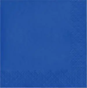 Creative Converting Touch of Color 3-Ply Paper Lunch Napkins, 50 Count, Cobalt Creative Converting Touch of Color 3-Ply Paper Lunch Napkins, 50 Count, Cobalt