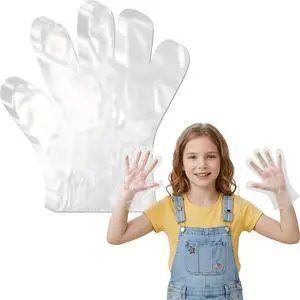 Milisten Kids Disposable Gloves 100 Count Food Grade Milisten Kids Disposable Gloves 100 Count Food Grade