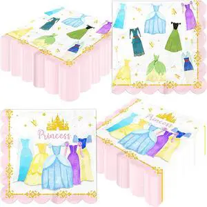 Princess Birthday Party Decorations,48pcs Princess Party Decorations Napkins Pink Princess Paper Napkins for Girl Birthday Decorations Princess Birthday Party Decorations,48pcs Princess Party Decorations Napkins Pink Princess Paper Napkins for Girl Birthday Decorations