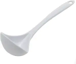 Chef Craft Basic Melamine Cooking Ladle, 10.5 Inch, White Chef Craft Basic Melamine Cooking Ladle, 10.5 Inch, White