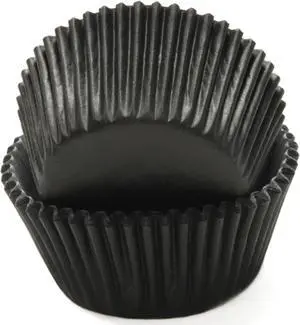 Chef Craft Classic Cupcake Liners, 50 count, Black Chef Craft Classic Cupcake Liners, 50 count, Black