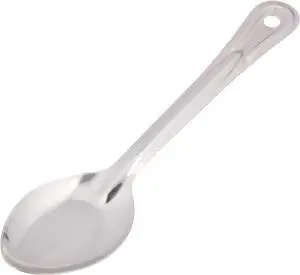 Winco 11" Stainless Steel Basting Solid Spoon Winco 11" Stainless Steel Basting Solid Spoon