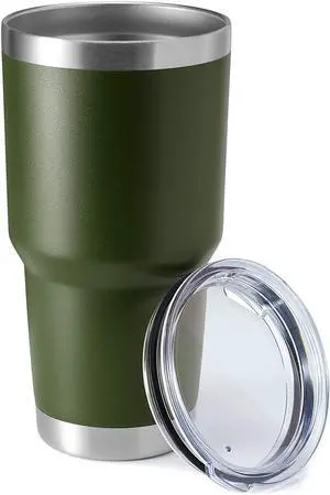 HASLE OUTFITTERS 30oz Stainless Steel Tumbler, Double Wall Vacuum Insulated Travel Mug Tumbler, Durable Insulated Coffee Mug, Gift Box Set (Amey Green, 1) HASLE OUTFITTERS 30oz Stainless Steel Tumbler, Double Wall Vacuum Insulated Travel Mug Tumbler, Durable Insulated Coffee Mug, Gift Box Set (Amey Green, 1)