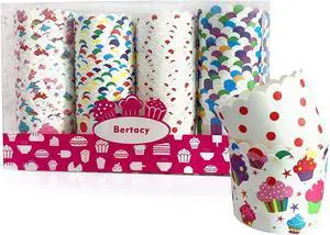 100-Pack Disposable Wrappers Large Paper Cake Baking Cup Cupcake Muffin Cases Birthday Party Decoration 100-Pack Disposable Wrappers Large Paper Cake Baking Cup Cupcake Muffin Cases Birthday Party Decoration
