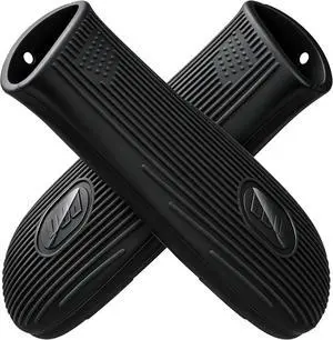 Cbiumpro 2 Pack Heatproof Cast Iron Handle Cover Holder for Hot Skillet Pan Cbiumpro 2 Pack Heatproof Cast Iron Handle Cover Holder for Hot Skillet Pan