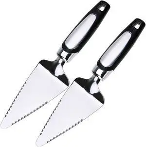 Tosnail 2 Pack Stainless Steel Pie and Cake Cutter Cake Server Tosnail 2 Pack Stainless Steel Pie and Cake Cutter Cake Server