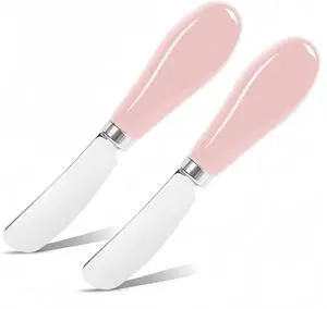 Butter Spreader Knife Set, 2 Pack Butter Knives and Cheese Knives Butter Spreader Knife Set, 2 Pack Butter Knives and Cheese Knives