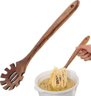 Wooden Pasta Spoon,13inch Long Spaghetti Fork,Pasta Serving Utensils,Wood Spaghetti Server Spoon,Pasta Forks Spaghetti Ladle Pasta Spatula Tool Noodle Spoon Wooden Pasta Spoon,13inch Long Spaghetti Fork,Pasta Serving Utensils,Wood Spaghetti Server Spoon,Pasta Forks Spaghetti Ladle Pasta Spatula Tool Noodle Spoon
