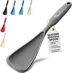 Salbree Seamless Silicone Spatula Spoon Multifunction Scoop Kitchen Spoon Salbree Seamless Silicone Spatula Spoon Multifunction Scoop Kitchen Spoon