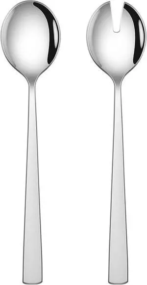 Salad Serving Utensils, 9.4 Inch Long Salad Spoon And Forks Serving Set of 2, Stainless Steel Salad Server Set For Kitchen Tools Salad Serving Utensils, 9.4 Inch Long Salad Spoon And Forks Serving Set of 2, Stainless Steel Salad Server Set For Kitchen Tools