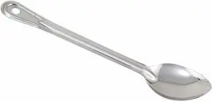 Winco BSOT-13 Solid Stainless Steel Basting Spoon, 13-Inch,Medium Winco BSOT-13 Solid Stainless Steel Basting Spoon, 13-Inch,Medium