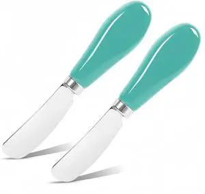 Butter Spreader Knife Set, 2 Pack Butter Knives and Cheese Knives Butter Spreader Knife Set, 2 Pack Butter Knives and Cheese Knives
