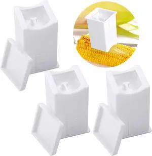 codree 3 PCS Butter Spreader Dispenser-Corn Butter Holder with Built-In Cover-Spreads Butter Dispenser on Waffles Toast Pancakes Bagels codree 3 PCS Butter Spreader Dispenser-Corn Butter Holder with Built-In Cover-Spreads Butter Dispenser on Waffles Toast Pancakes Bagels