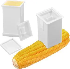 Aodaer 2 Pack Butter Spreader Plastic Butter Spreader with Built-in Cover Corn Cob Butter Holder Spreads Butter Dispenser on Pancakes, Waffles, Bagels and Toast Aodaer 2 Pack Butter Spreader Plastic Butter Spreader with Built-in Cover Corn Cob Butter Holder Spreads Butter Dispenser on Pancakes, Waffles, Bagels and Toast