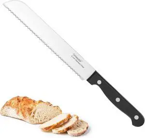 Omesata Bread Knife, Serrated Bread Knives for Homemade Bread Sourdough Omesata Bread Knife, Serrated Bread Knives for Homemade Bread Sourdough