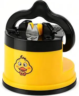 Hands Free Knife Sharpener with Suction Cup Hands Free Knife Sharpener with Suction Cup