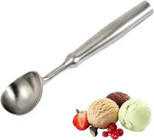 304 Stainless Steel Ice Cream Scoop with Ergonomic Handle 304 Stainless Steel Ice Cream Scoop with Ergonomic Handle