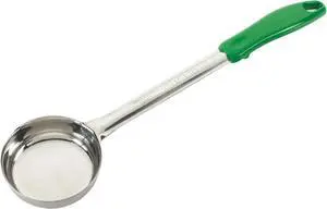 Winco Solid Food Portioner, 4-Ounce, Medium, Stainless Steel, Green Winco Solid Food Portioner, 4-Ounce, Medium, Stainless Steel, Green
