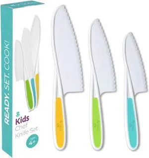 Tovla Jr. Kid Safe Knife Set for Real Cooking | Toddler Knives | Ages 4-12 Tovla Jr. Kid Safe Knife Set for Real Cooking | Toddler Knives | Ages 4-12