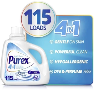 Liquid Laundry Detergent for Sensitive Skin Hypoallergenic Free Clear 150 fl oz Liquid Laundry Detergent for Sensitive Skin Hypoallergenic Free Clear 150 fl oz