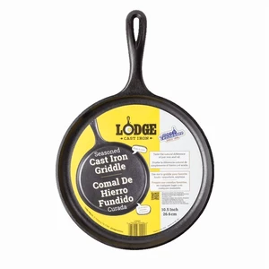 Heavy Duty Pre-Seasoned Cast Iron Griddle for Stovetop and Outdoor Cooking Heavy Duty Pre-Seasoned Cast Iron Griddle for Stovetop and Outdoor Cooking