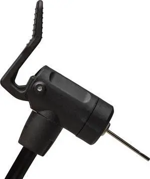 Blackburn Bicycle Foot Pump with Presta and Schrader Valves, Black Blackburn Bicycle Foot Pump with Presta and Schrader Valves, Black