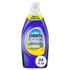 Dawn Platinum Dish Soap Bleach Alternative Clean Lemon, 24oz Dawn Platinum Dish Soap Bleach Alternative Clean Lemon, 24oz