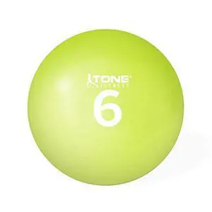 Tone Fitness Soft Weighted Ball, 6 lbs Tone Fitness Soft Weighted Ball, 6 lbs