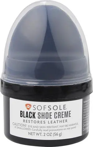 Sof Sole Black Shoe Cream 2 oz Sof Sole Black Shoe Cream 2 oz