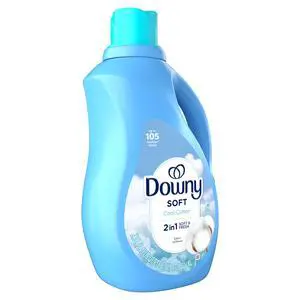 Downy Liquid Fabric Softener, Cool Cotton Scent, 77 fl oz, 105 Loads-Fast shipping Downy Liquid Fabric Softener, Cool Cotton Scent, 77 fl oz, 105 Loads-Fast shipping