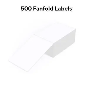 Core Innovations 4" x 6" Direct Thermal Shipping Labels 500 Fanfold Perforated Labels for Packages, Ultra-Strong Adhesive Core Innovations 4" x 6" Direct Thermal Shipping Labels 500 Fanfold Perforated Labels for Packages, Ultra-Strong Adhesive