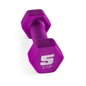 CAP Neoprene Magenta 5lb Dumbbell CAP Neoprene Magenta 5lb Dumbbell