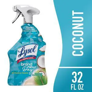 Lysol® All-Purpose Cleaner, Sanitizing and Disinfecting Spray, to Clean and Deodorize, Coconut & Sea Minerals Scent, 32 fl oz Lysol® All-Purpose Cleaner, Sanitizing and Disinfecting Spray, to Clean and Deodorize, Coconut & Sea Minerals Scent, 32 fl oz