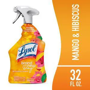 Lysol Brand New Day All Purpose Cleaner Mango & Hibiscus, Deep Clean 32 fl oz Lysol Brand New Day All Purpose Cleaner Mango & Hibiscus, Deep Clean 32 fl oz